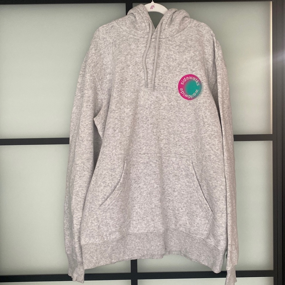 Gray Hooded Sweatshirt